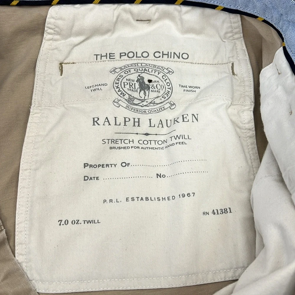 Polo Ralph Lauren flat front